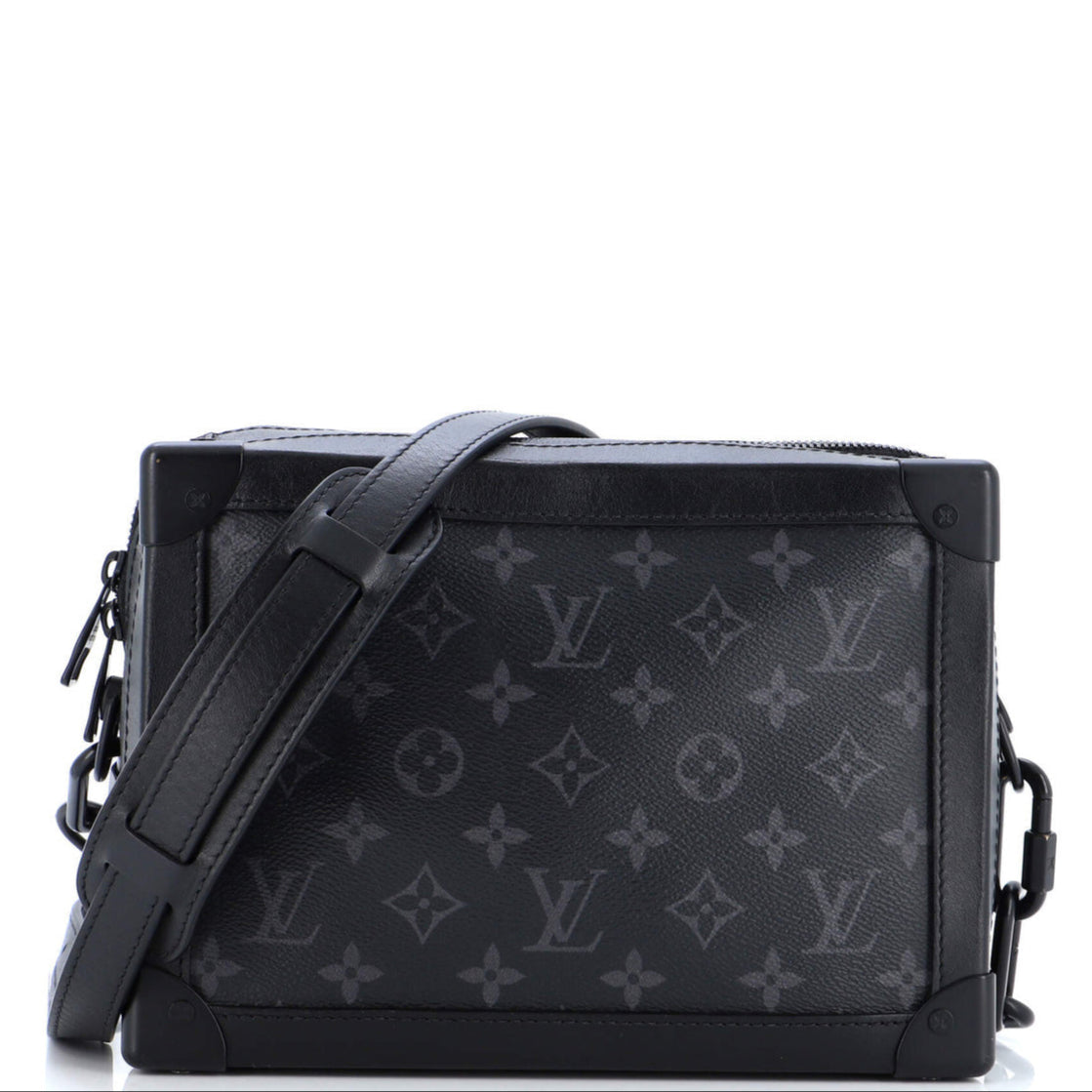 Soft Trunk Bag Monogram Eclipse Canvas twins