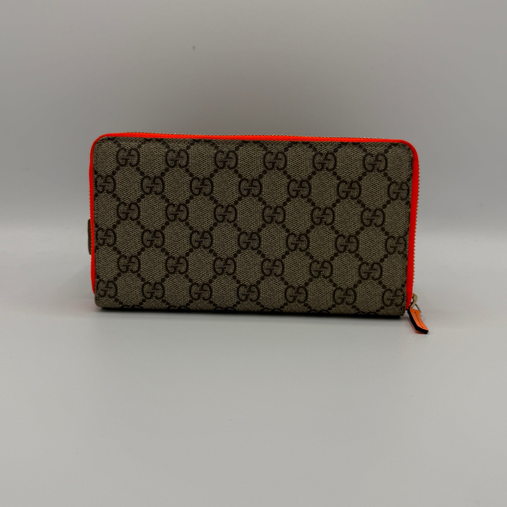 GG Supreme Zip Around Wallet