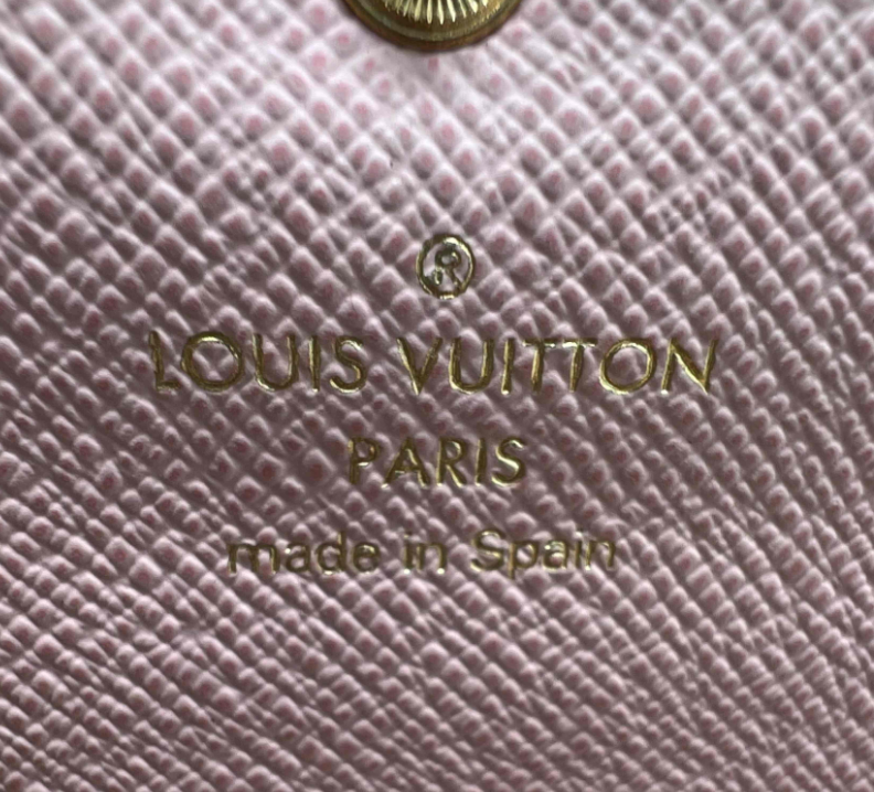 Monogram Emilie Wallet Rose Ballerine W23250