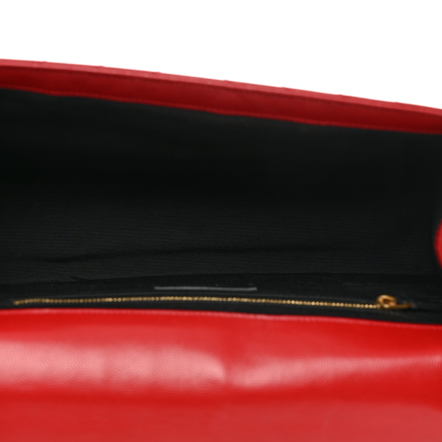 Classic Monogram Envelope Satchel Matelasse Chevron Leather Large Twins