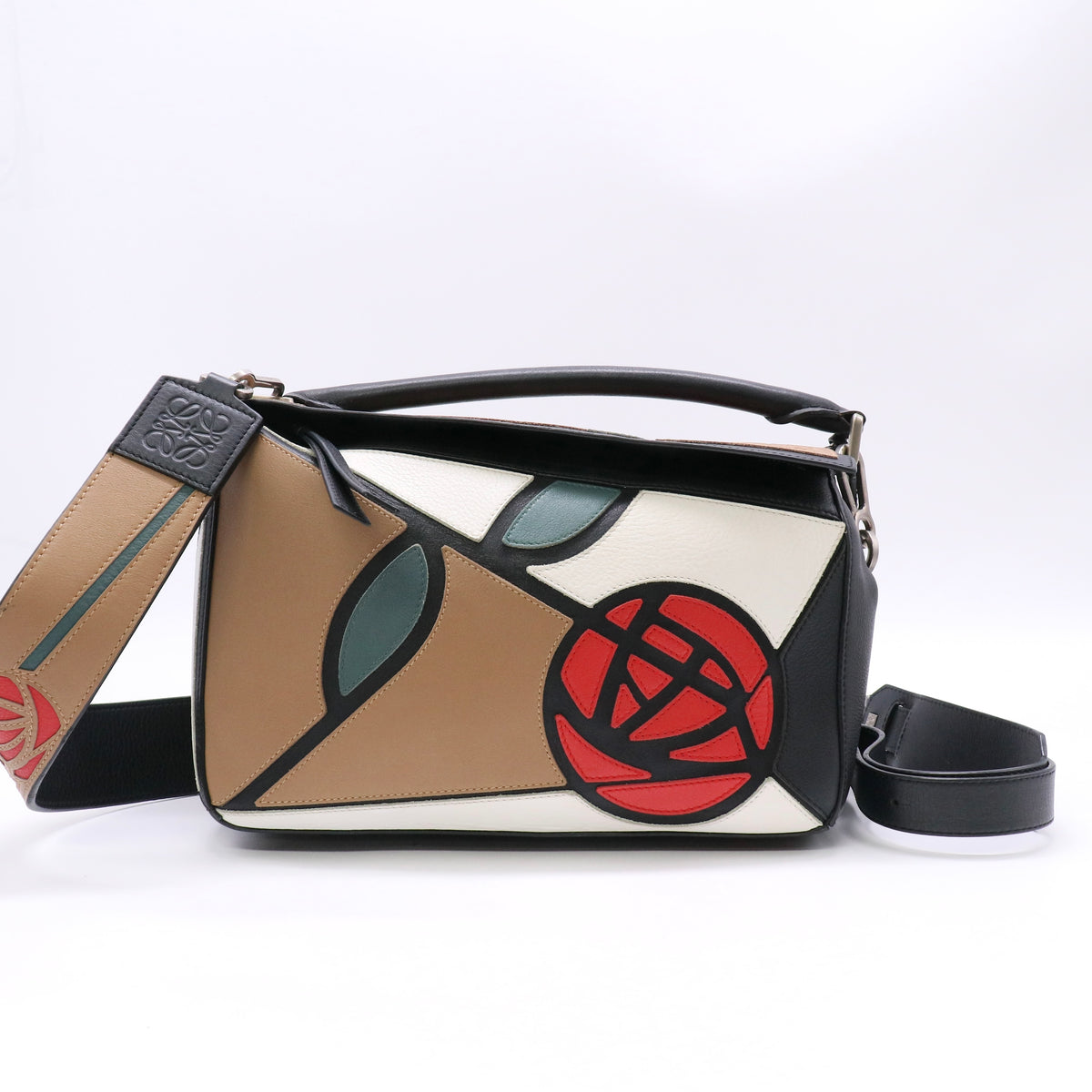 Loewe Puzzle 10 Re-Edition Mackintosh Top-Handle Bag twins LDJ6582