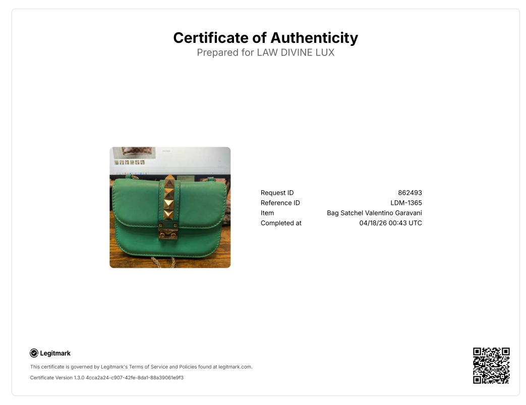 Emerald Green Leather Garavani Rockstud Lock Shoulder Bag
