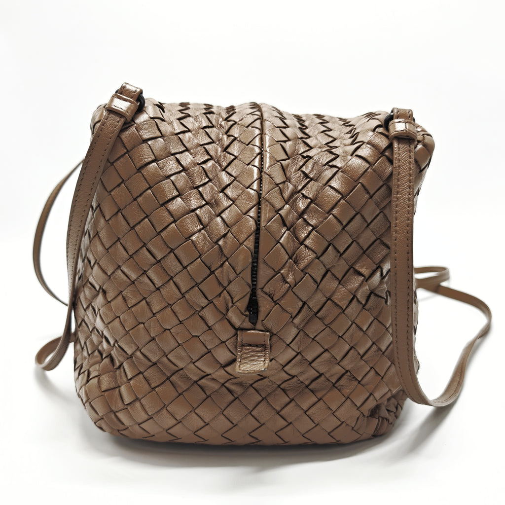Intrecciato Messenger Bag twins