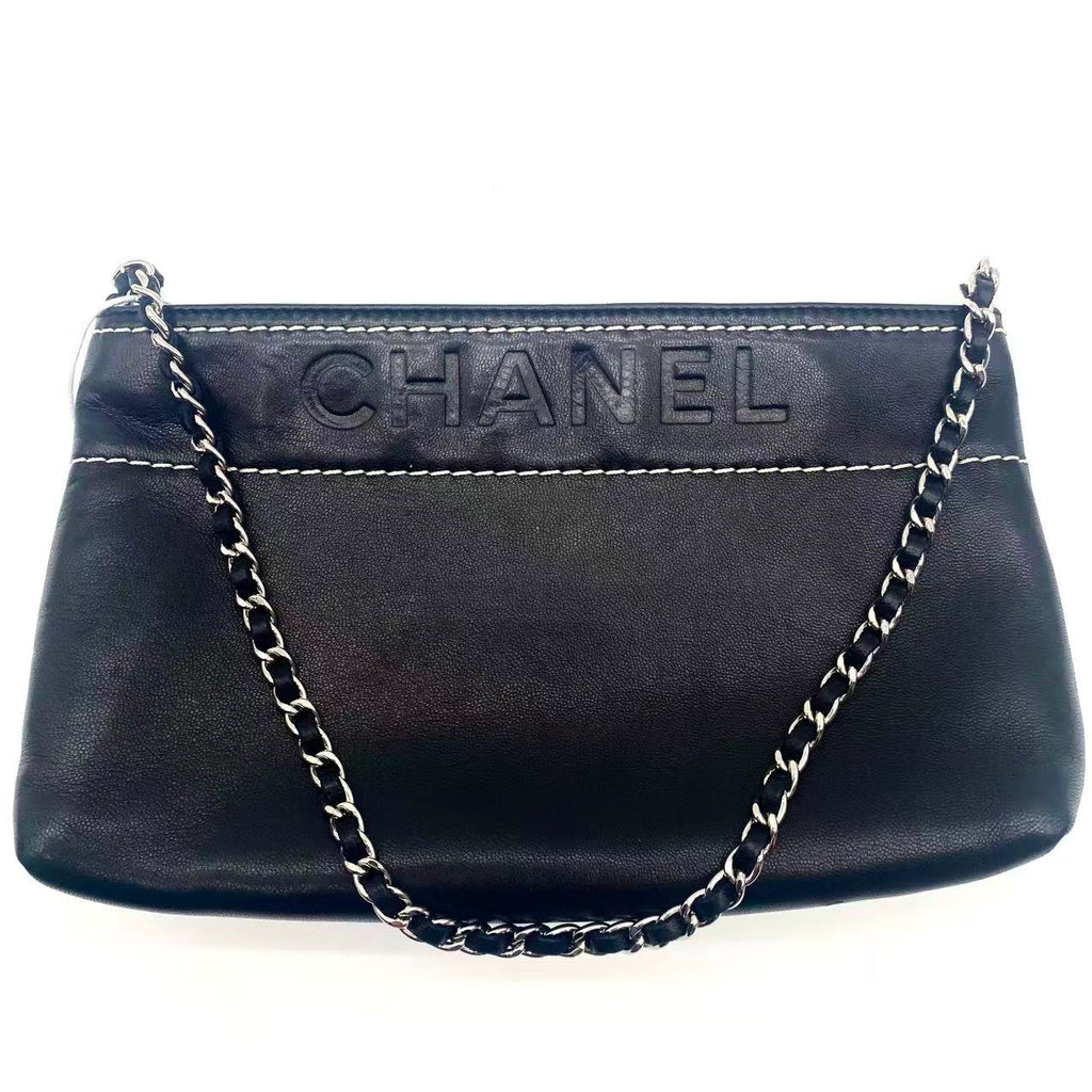 Lax Pochette Leather Black