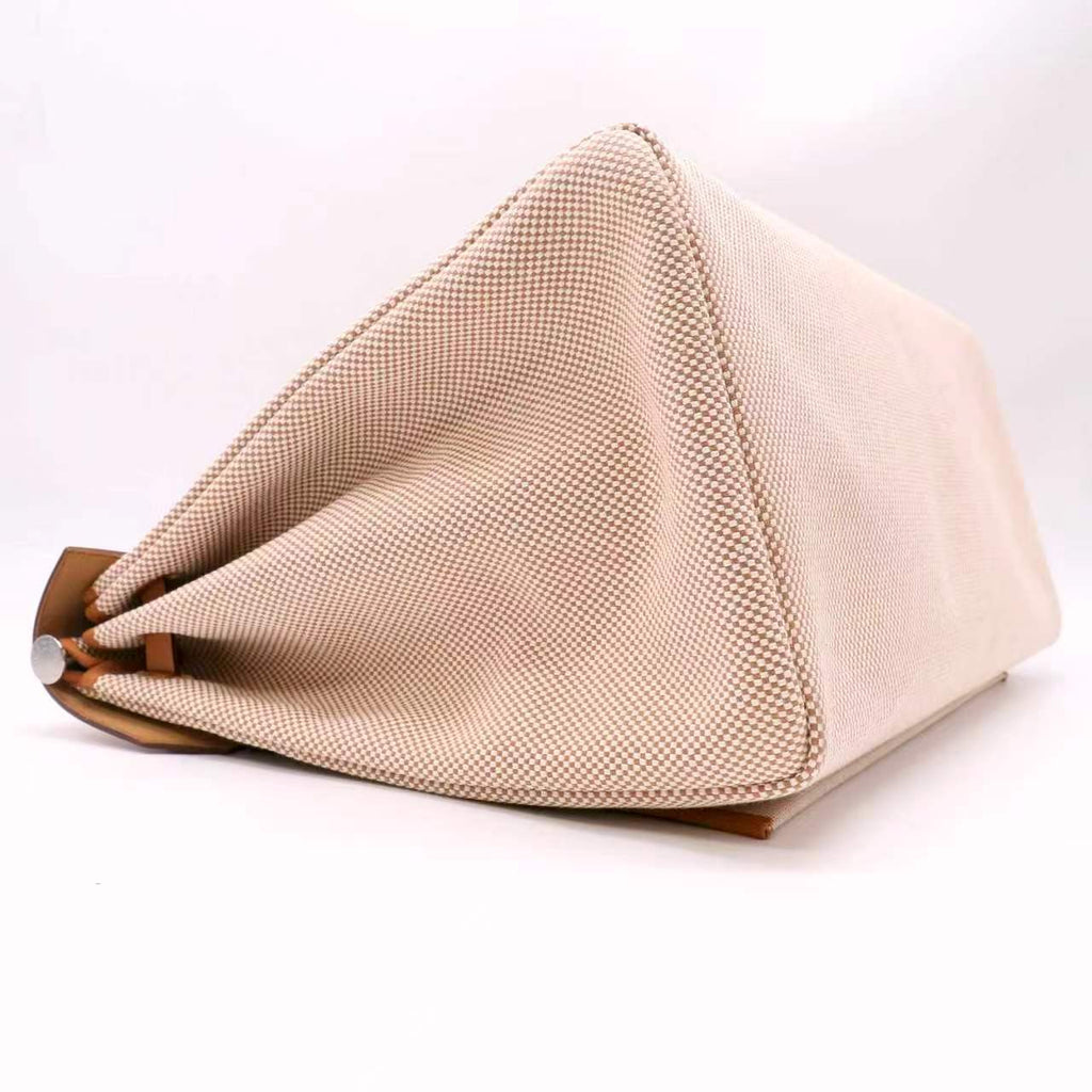 Hermès Toile GM Herbag Zip Cabine 50 twins LDZ882