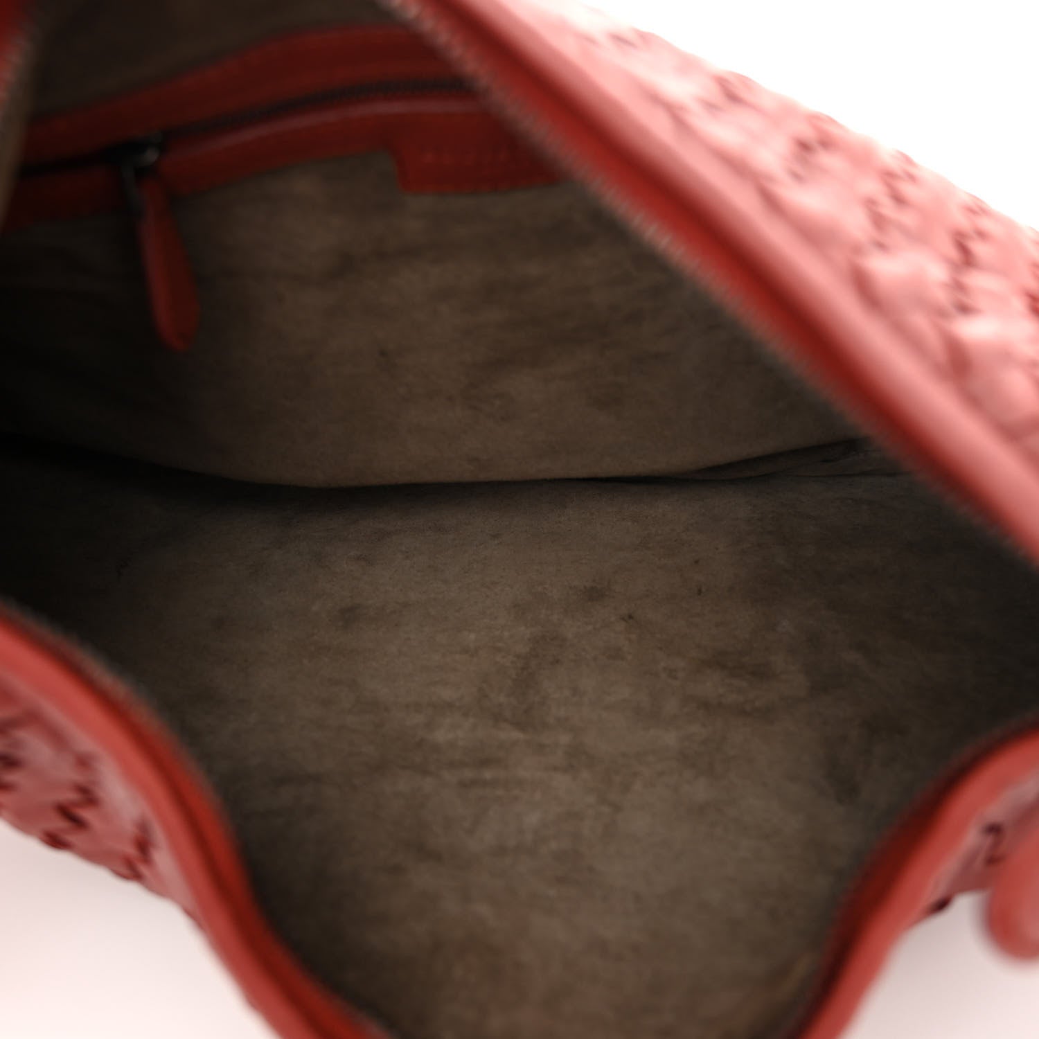 Veneta Hobo Intrecciato Nappa with Frayed Detail Large twins