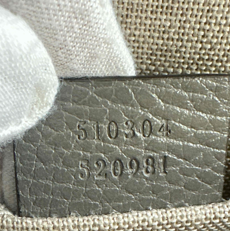 Gucci Dollar Calfskin Interlocking G Shoulder Bag B24264