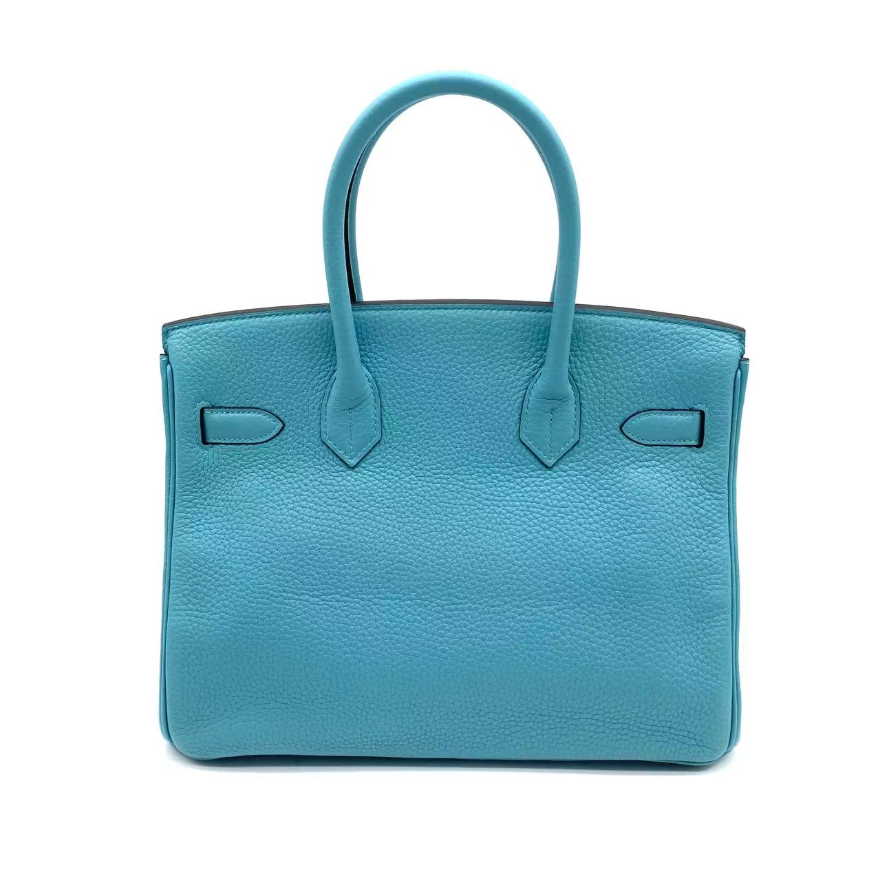 Birkin 30 Togo Blue Saint Clemence