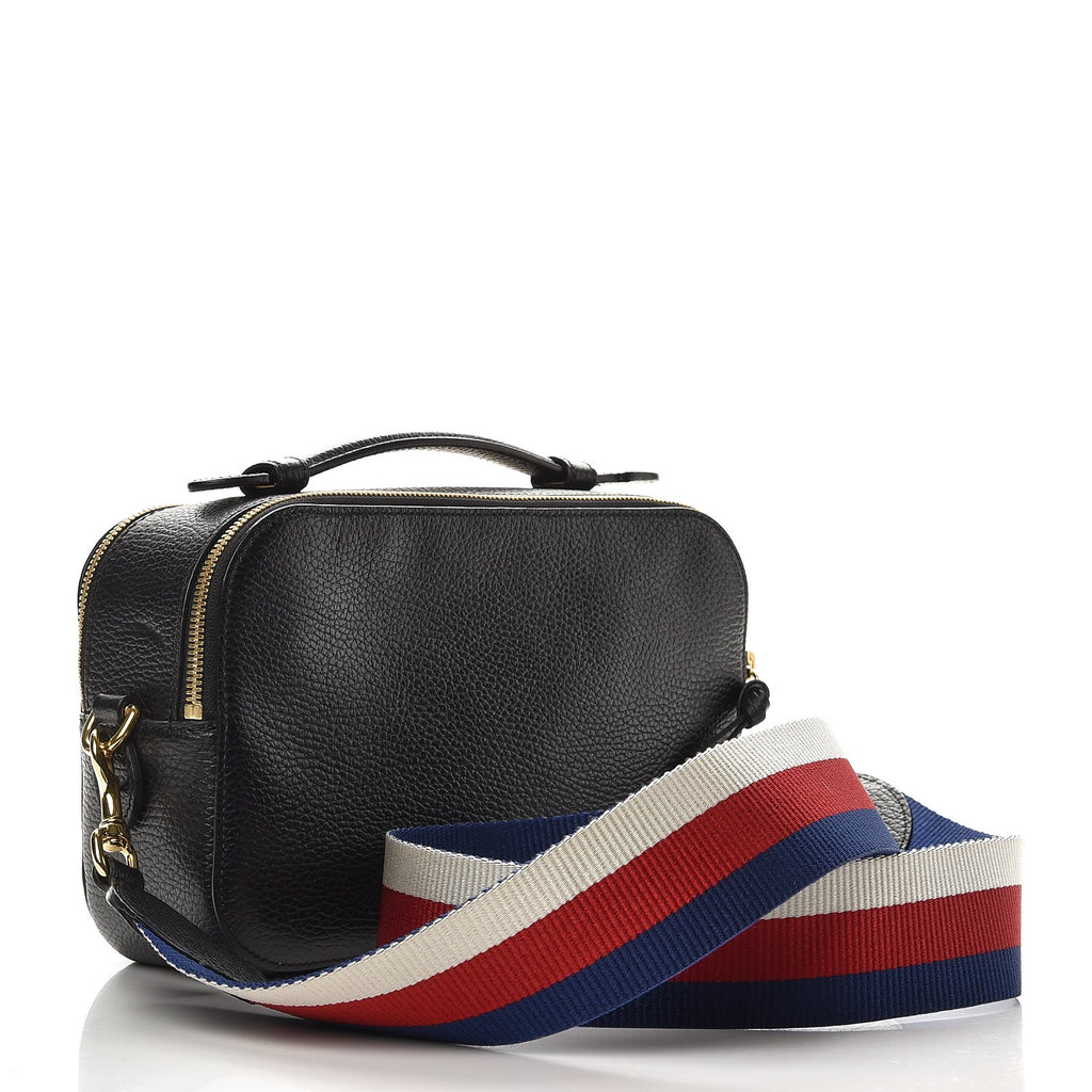 Animalier Top Handle Camera Bag Printed Leather Medium Twins