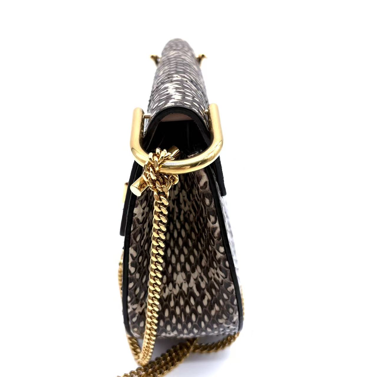 Drew python handbag