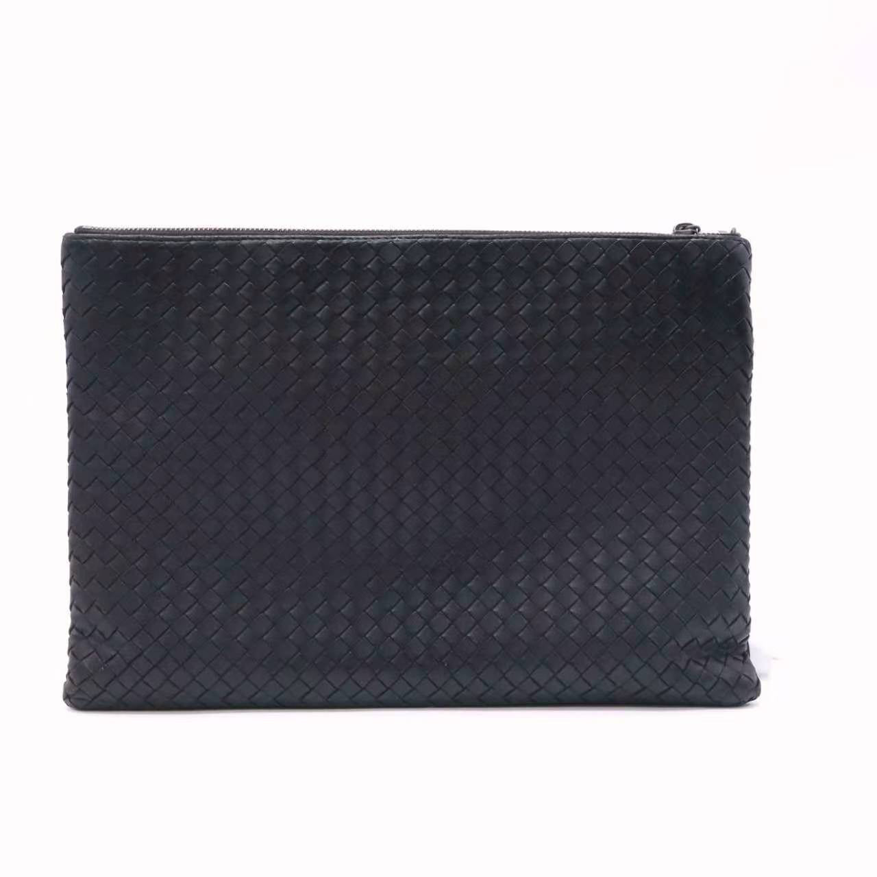 Bottega Veneta  Alligator Nappa Intrecciato Clutch twins W23201