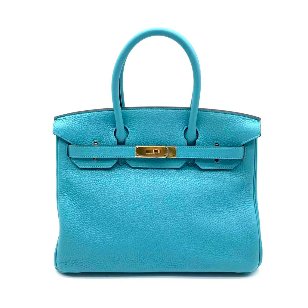 Birkin 30 Togo Blue Saint Clemence