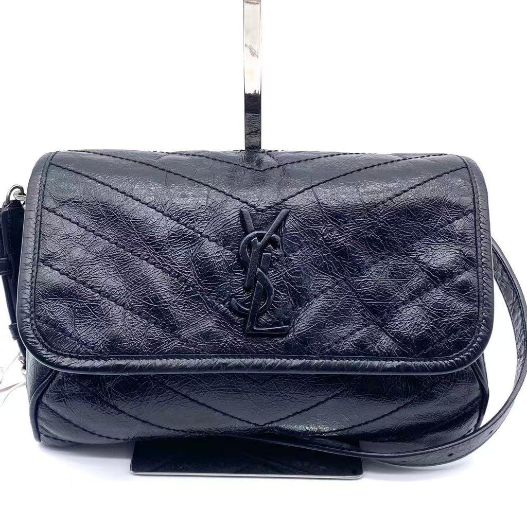 Niki Body Bag Matelasse Chevron Leather