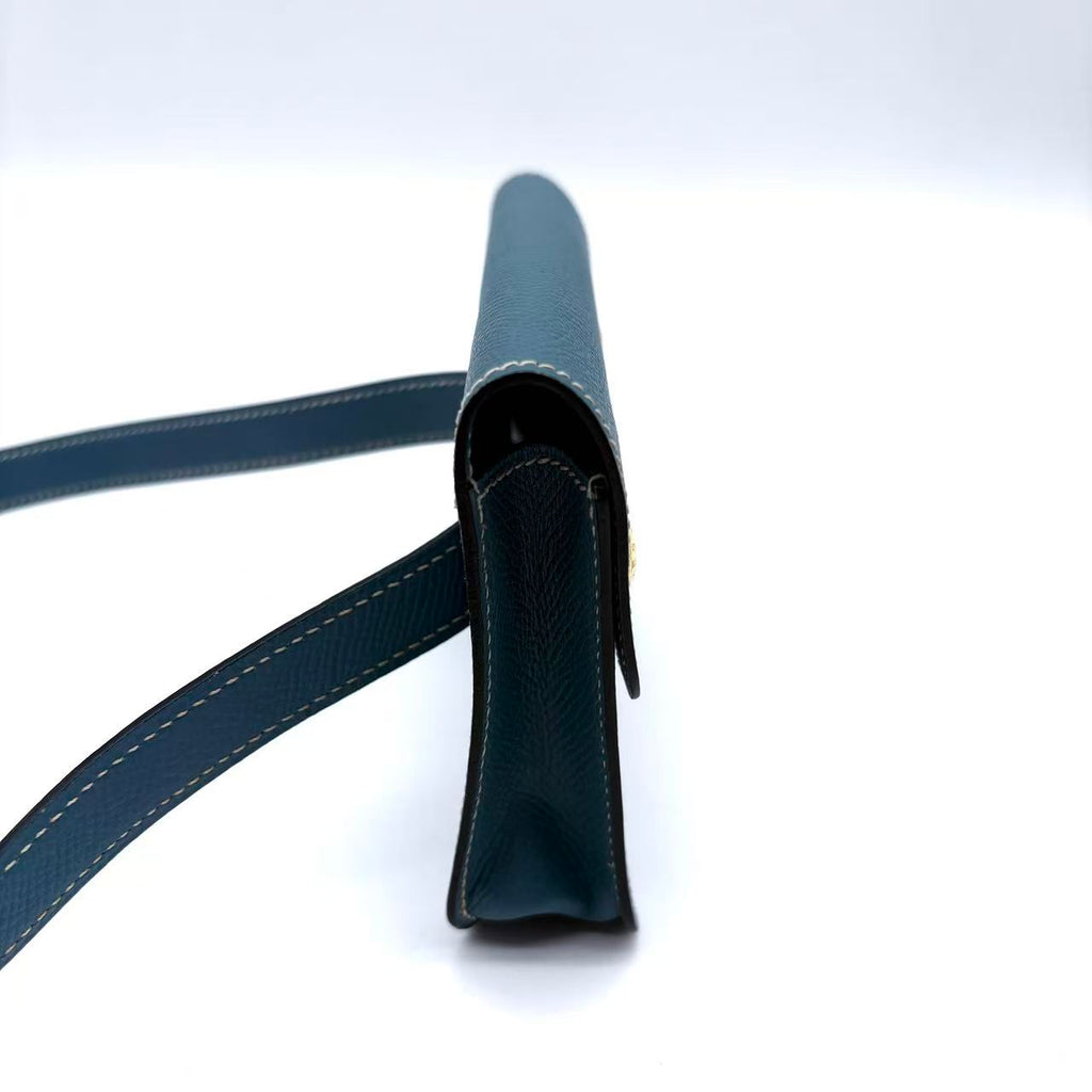Pochette Green Belt Bag Leather