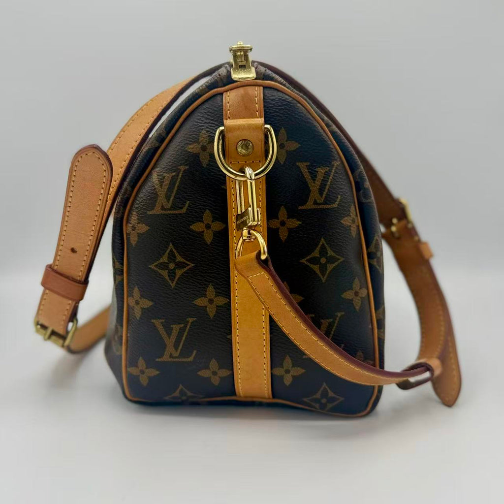 Speedy Bandouliere Bag Monogram Canvas 25