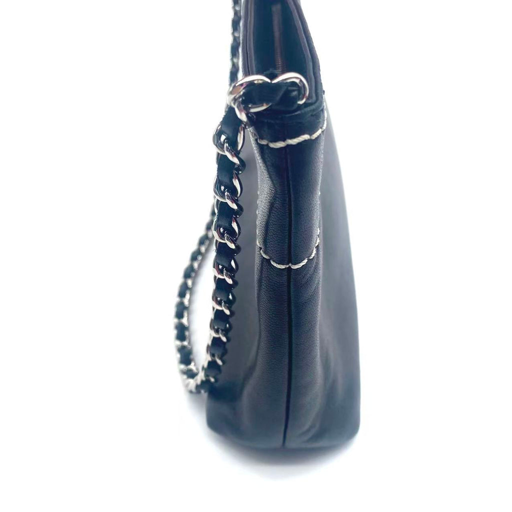 Lax Pochette Leather Black