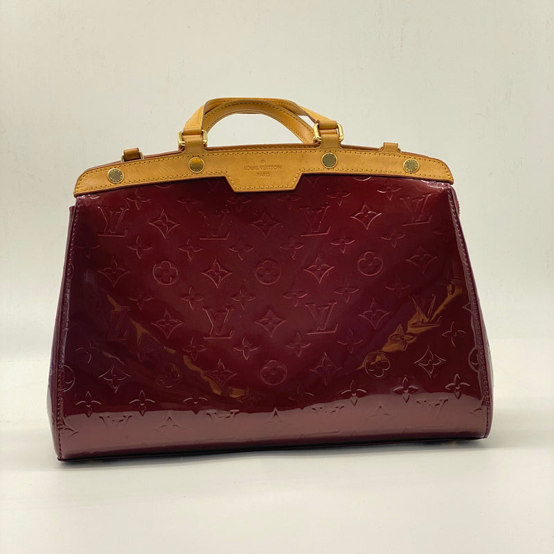 Louis Vuitton Brea Handbag Monogram Vernis MM