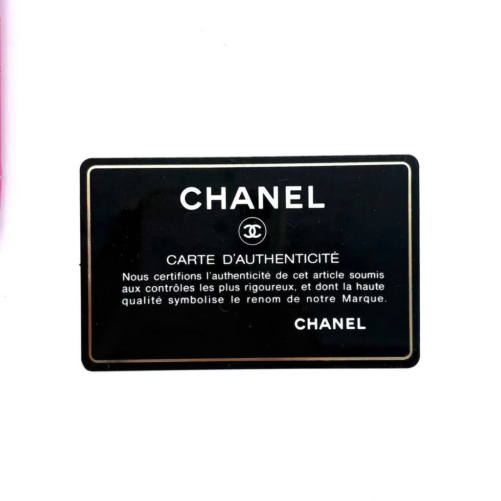 Caviar Quilted Flap Card Holder Wallet Pink
