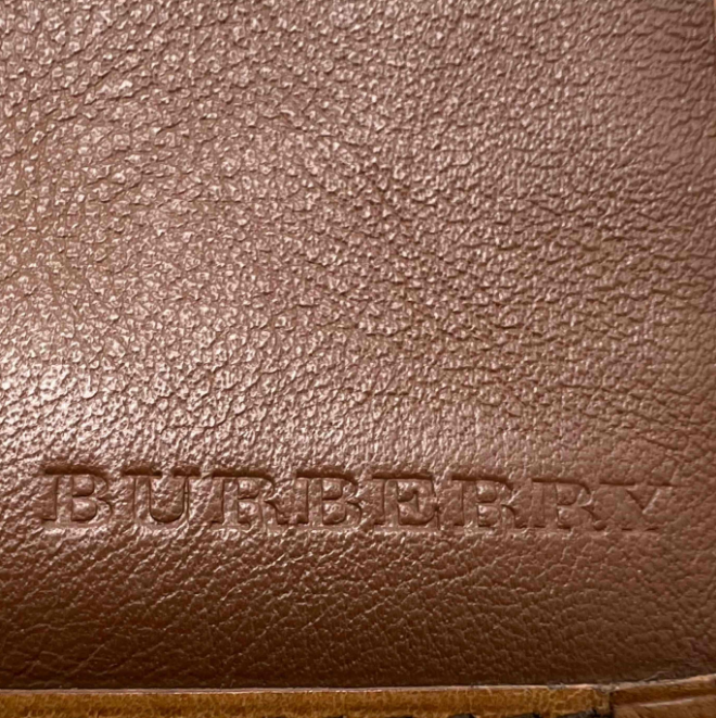 Burberry Tan Haymarket Check Canvas Cavendish Continental Wallet W23486