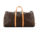 Keepall Bandouliere Bag Monogram Canvas 60