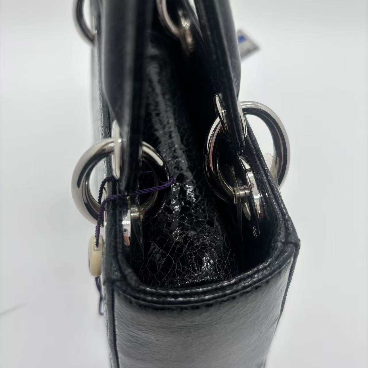 Mini Jeweled Swan Lady Dior