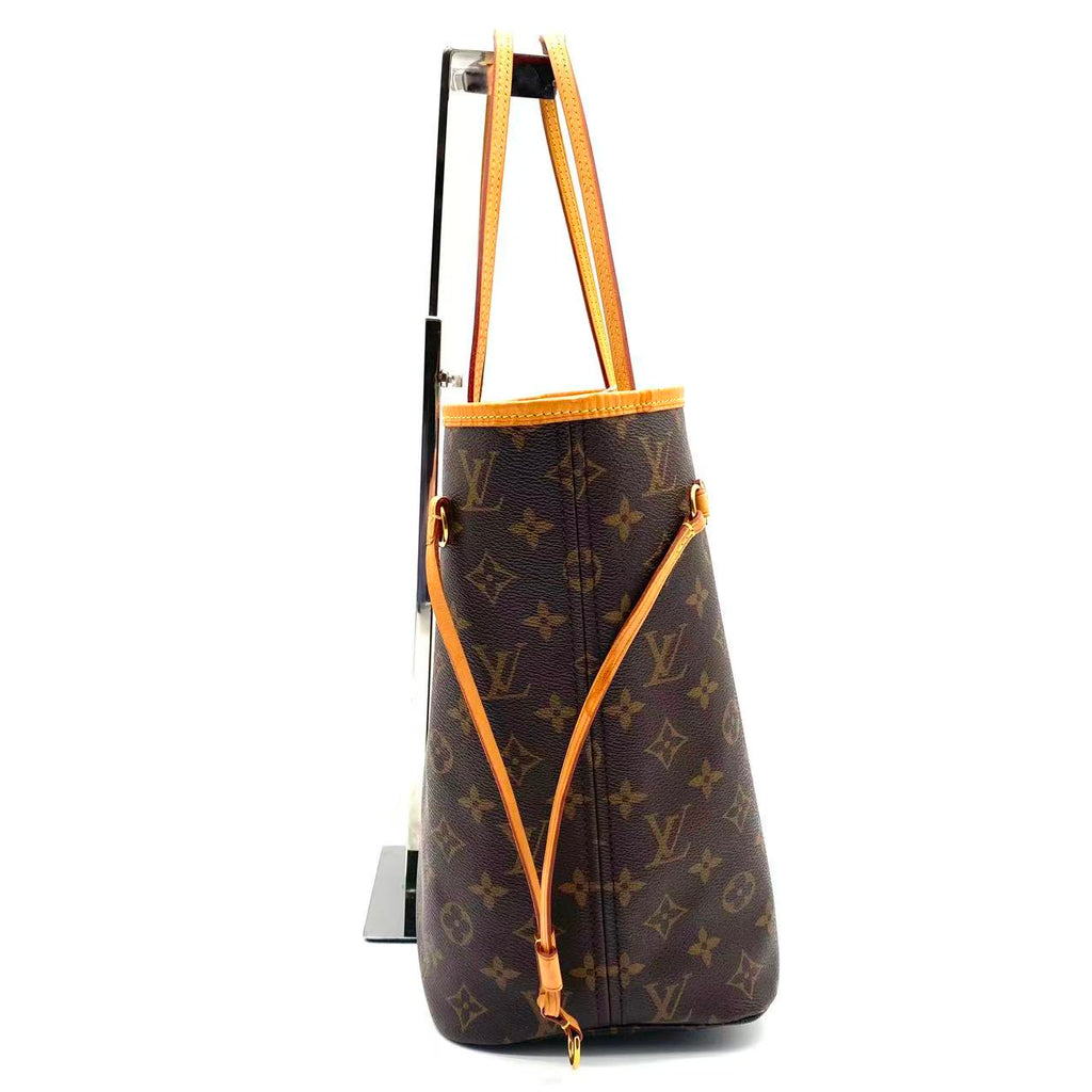Neverfull MM With Pouch Peony Interior