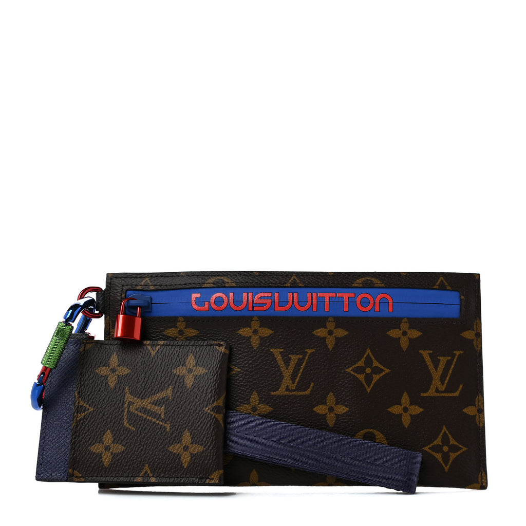 Monogram Outdoor Pochette Ribbon twins