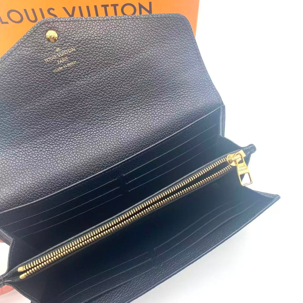 Sarah Wallet NM Monogram Empreinte Leather