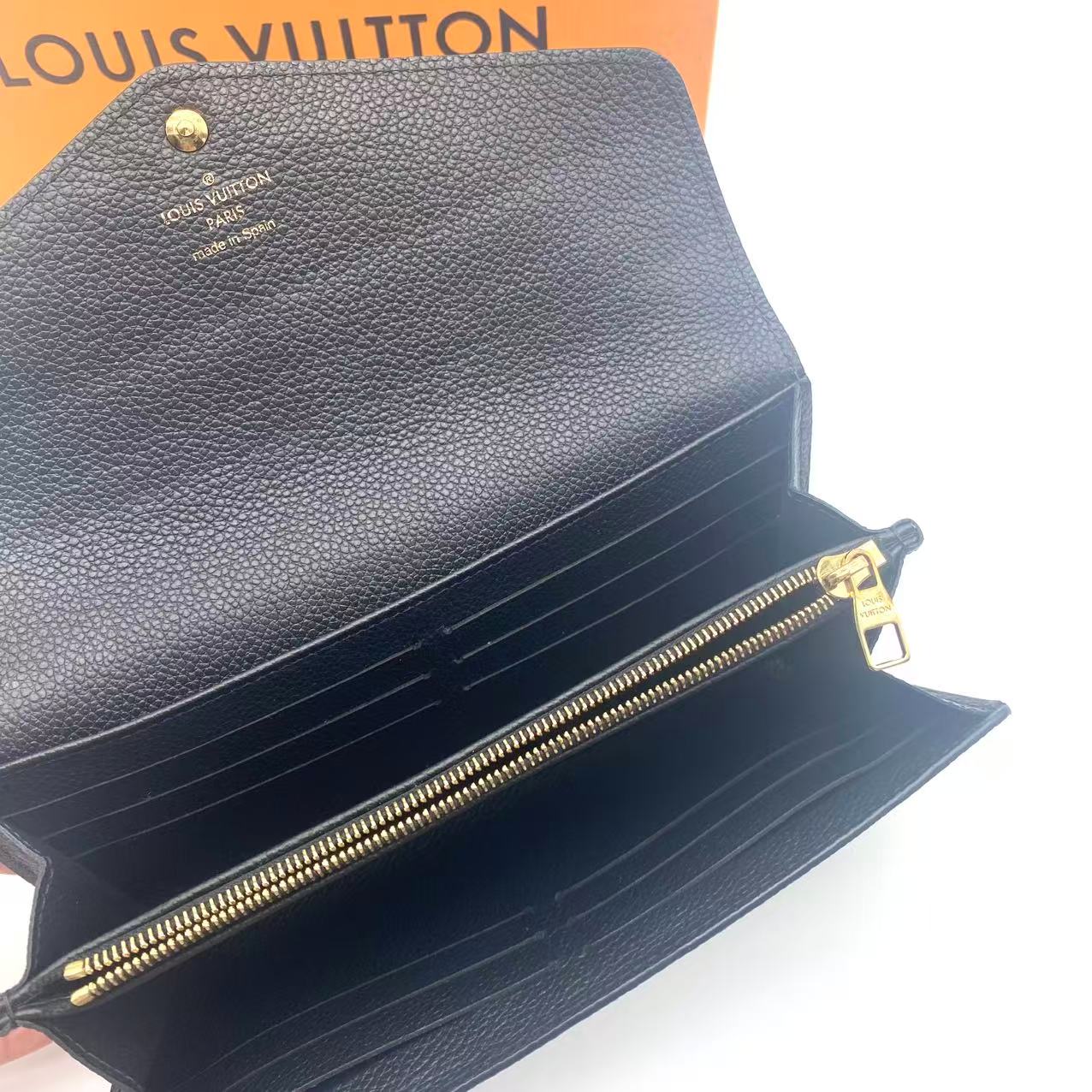Sarah Wallet NM Monogram Empreinte Leather