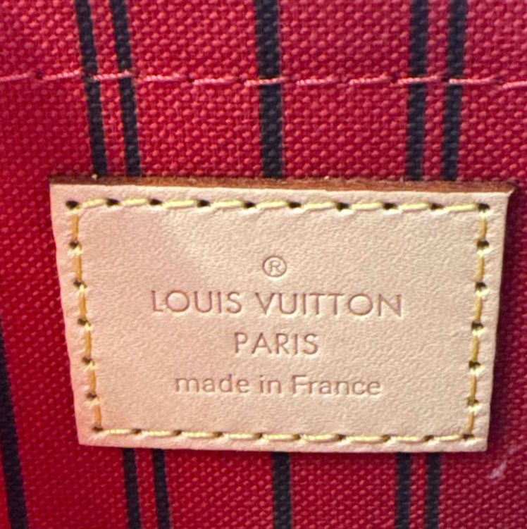 Louis Vuitton Monogram Neverfull MM/GM Pochette W23418