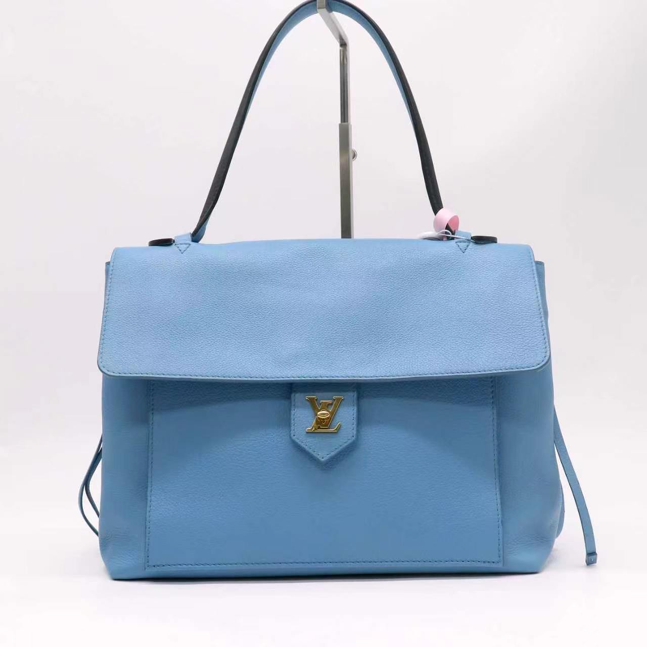 Louis Vuitton Lockme Handbag Leather PM Twins 1