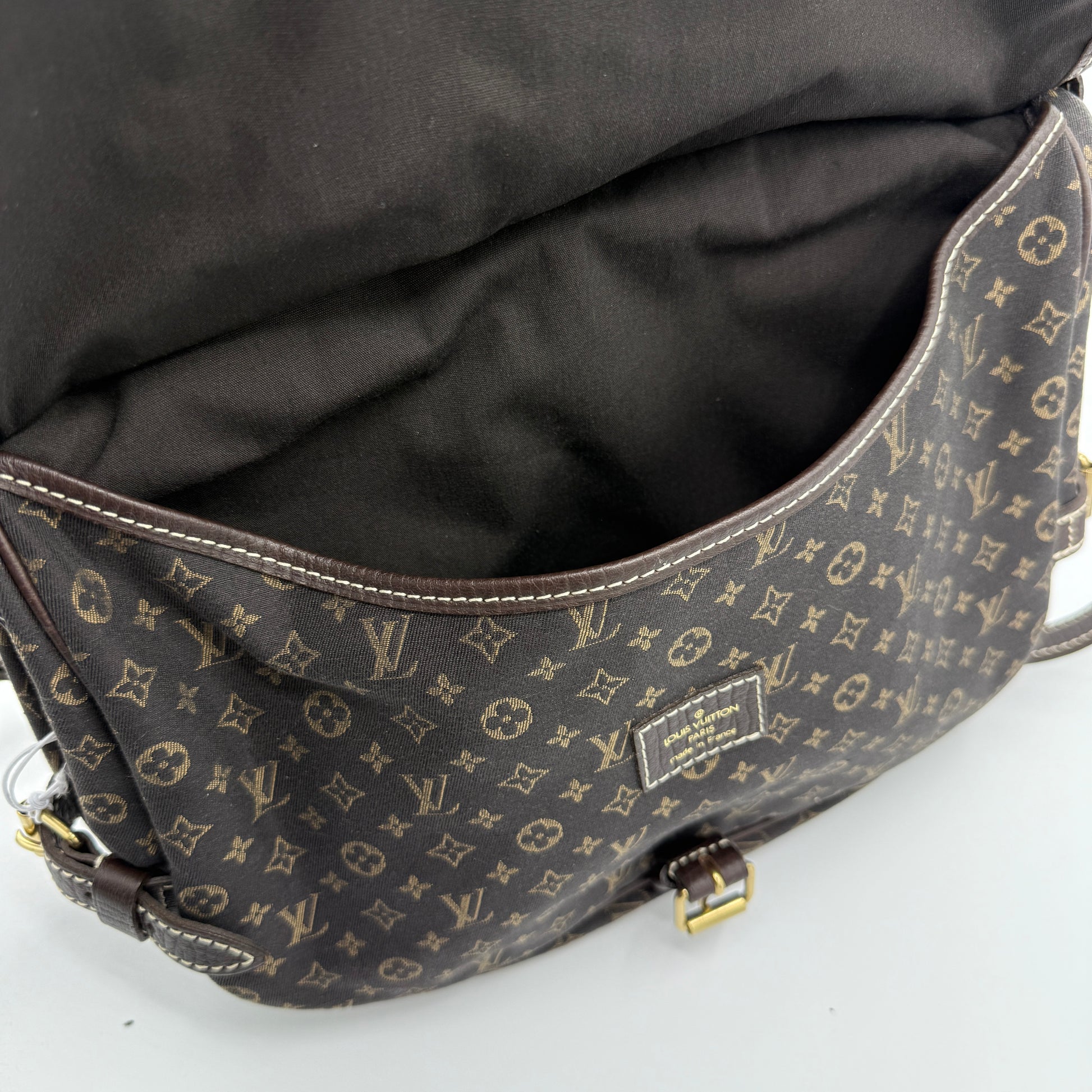 Monogram Mini Lin Saumur 30 Vintage