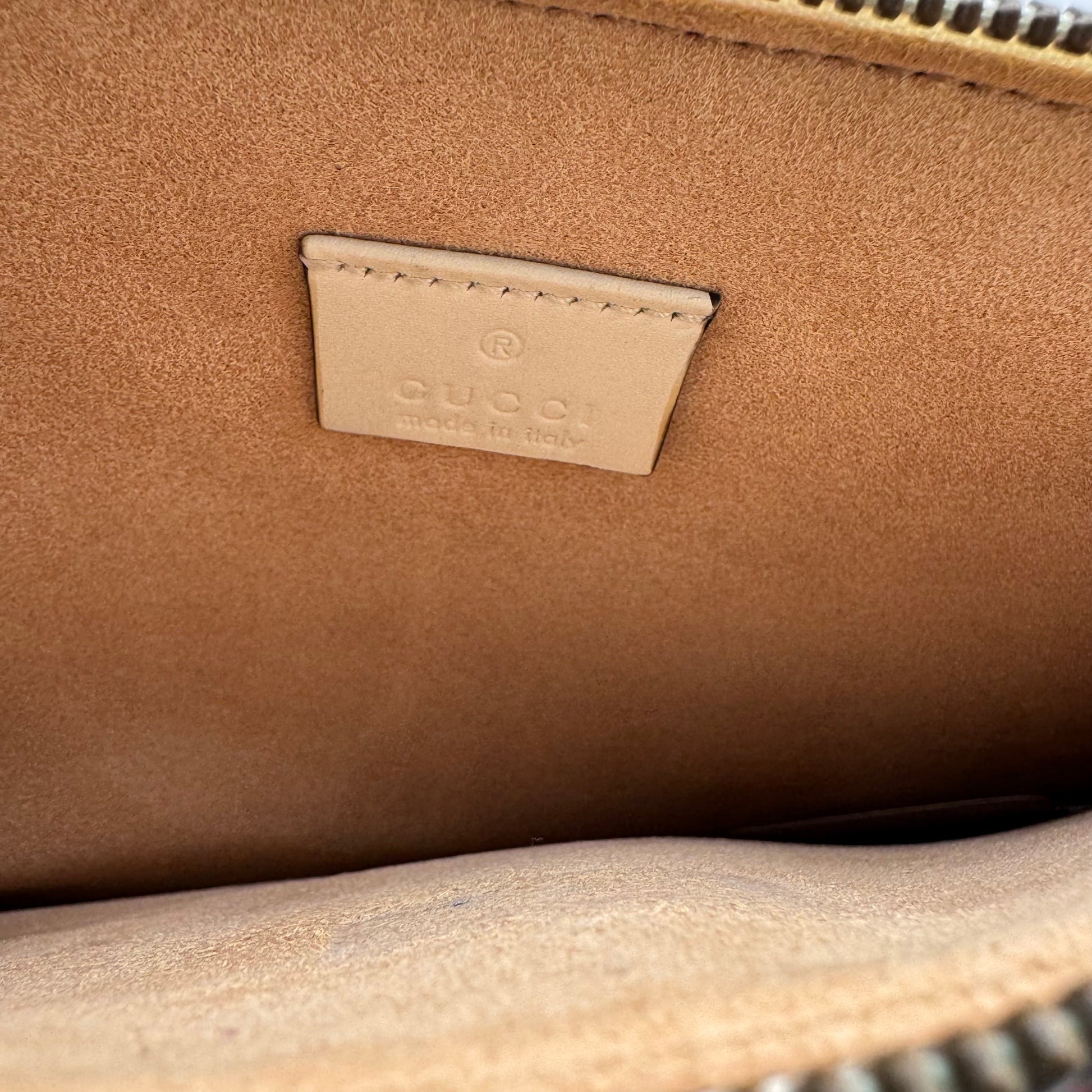 GG Marmont Pouch Trompe L'Oeil Matelasse Leather