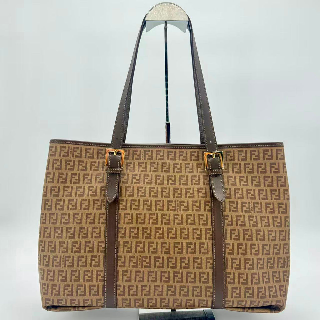 Roll Tote Zucca Coated Canvas Medium