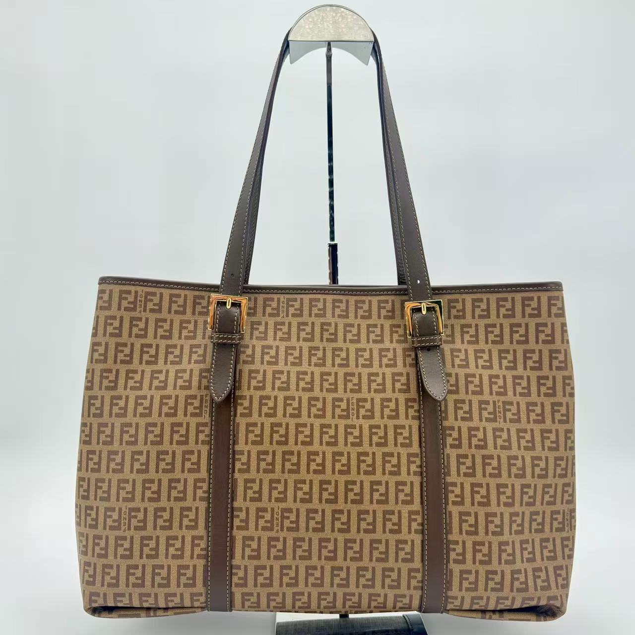 Roll Tote Zucca Coated Canvas Medium