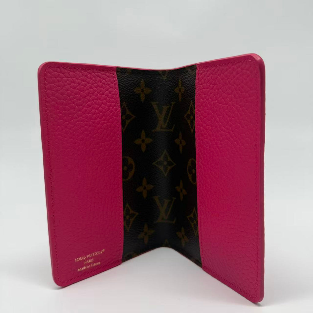 Louis Vuitton Monogram Macassar Passport Cover Twins W21740
