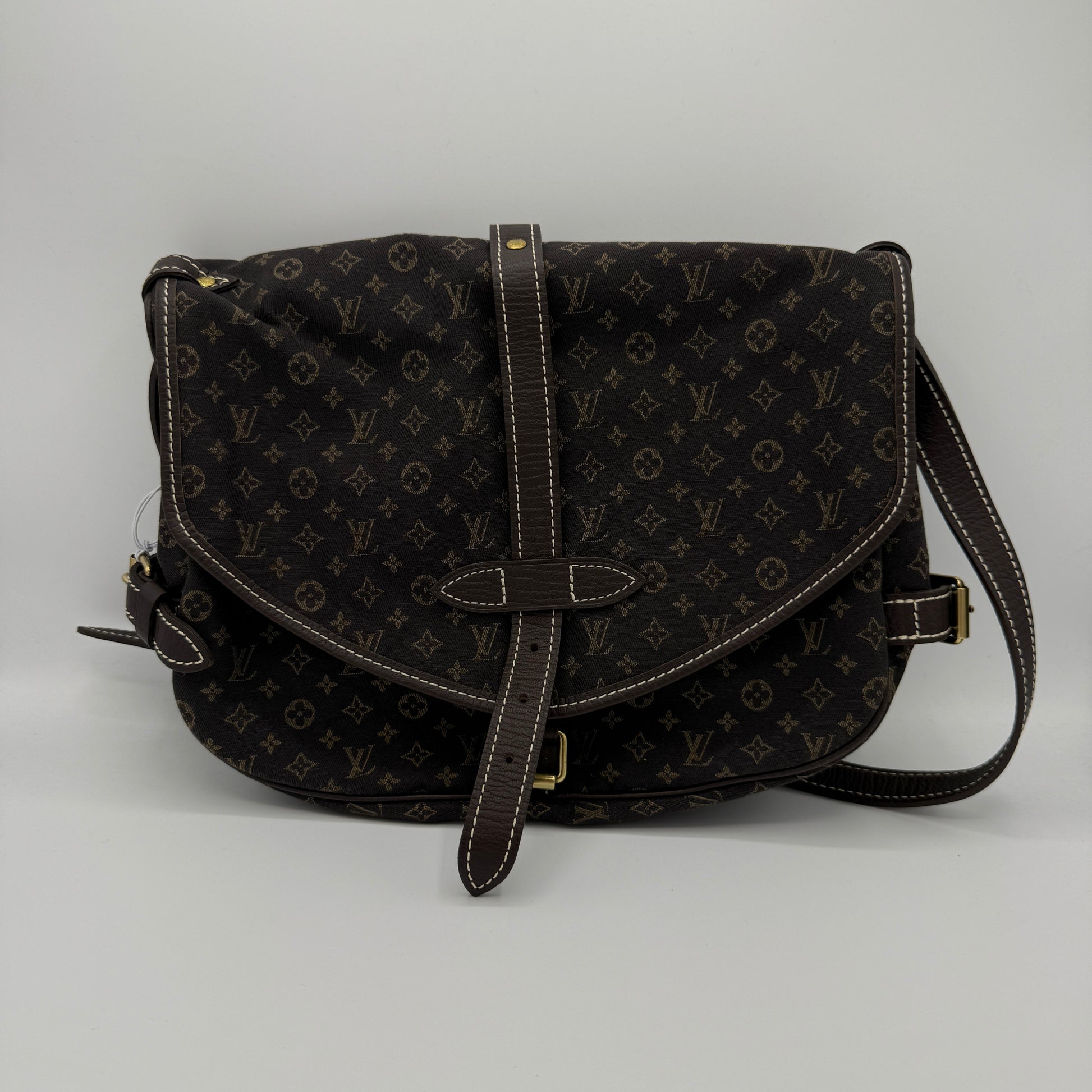 Monogram Mini Lin Saumur 30 Vintage