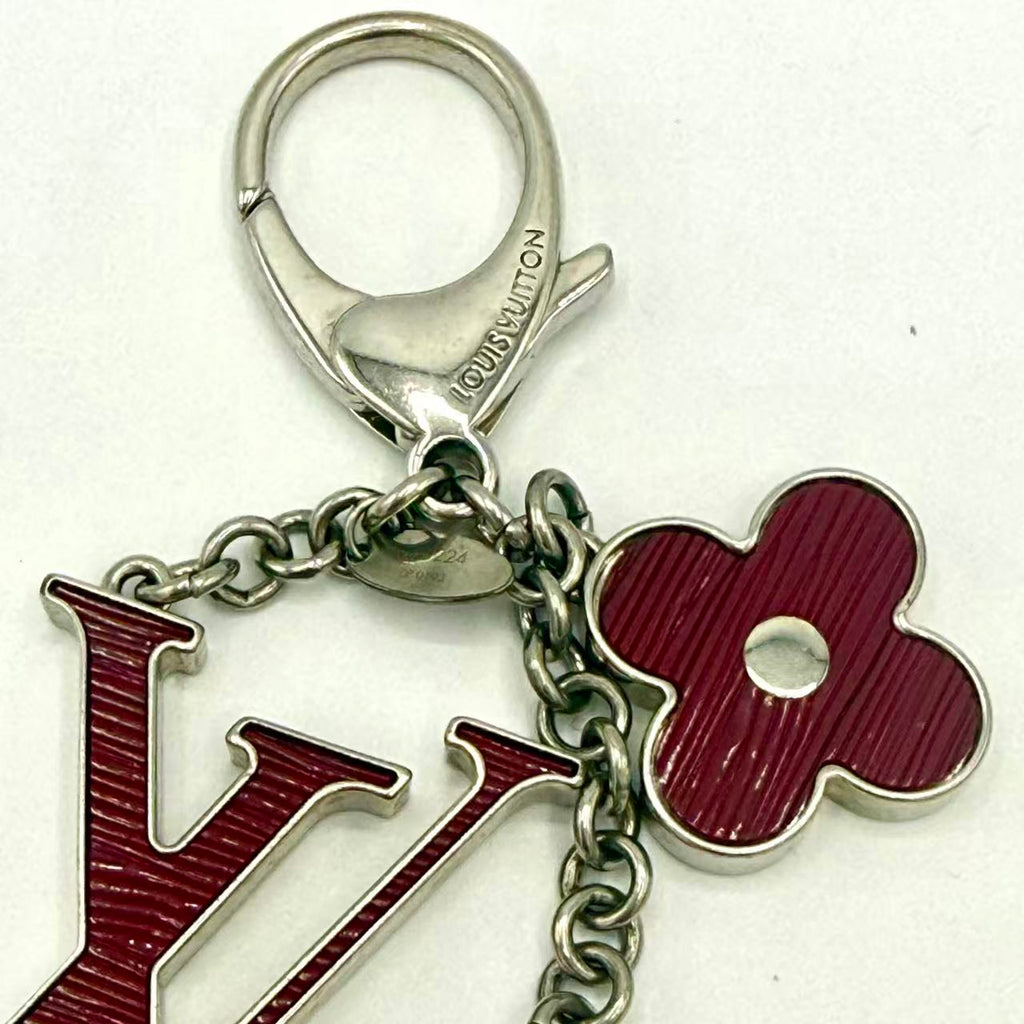 Fleur de Monogram Bag Charm