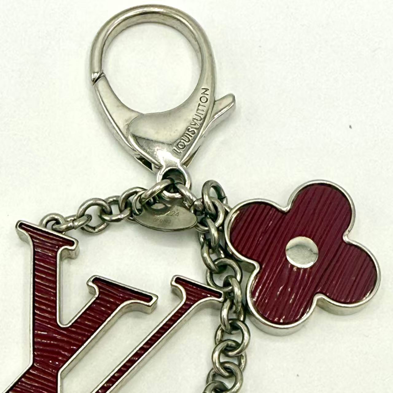 Fleur de Monogram Bag Charm