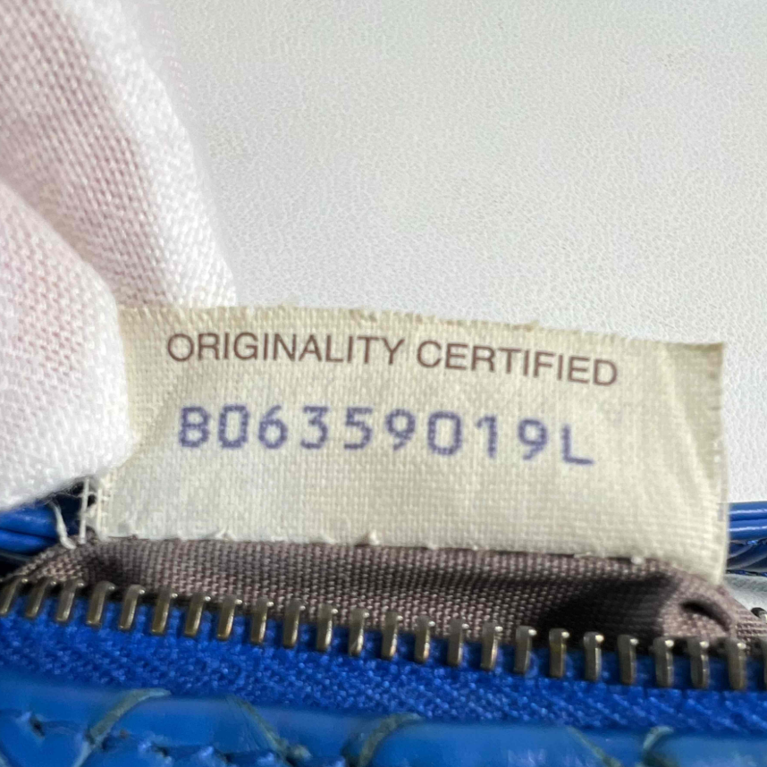 Delft Blue Intrecciato Nappa Mini Shoulder Bag B24330