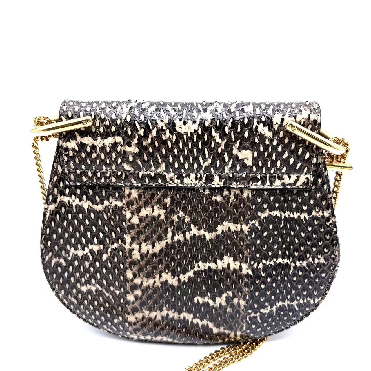 Drew python handbag