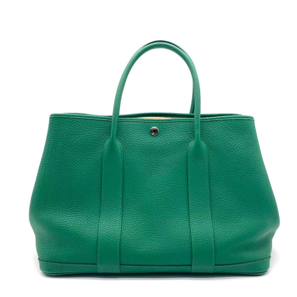 36 Garden Party Tote Leather