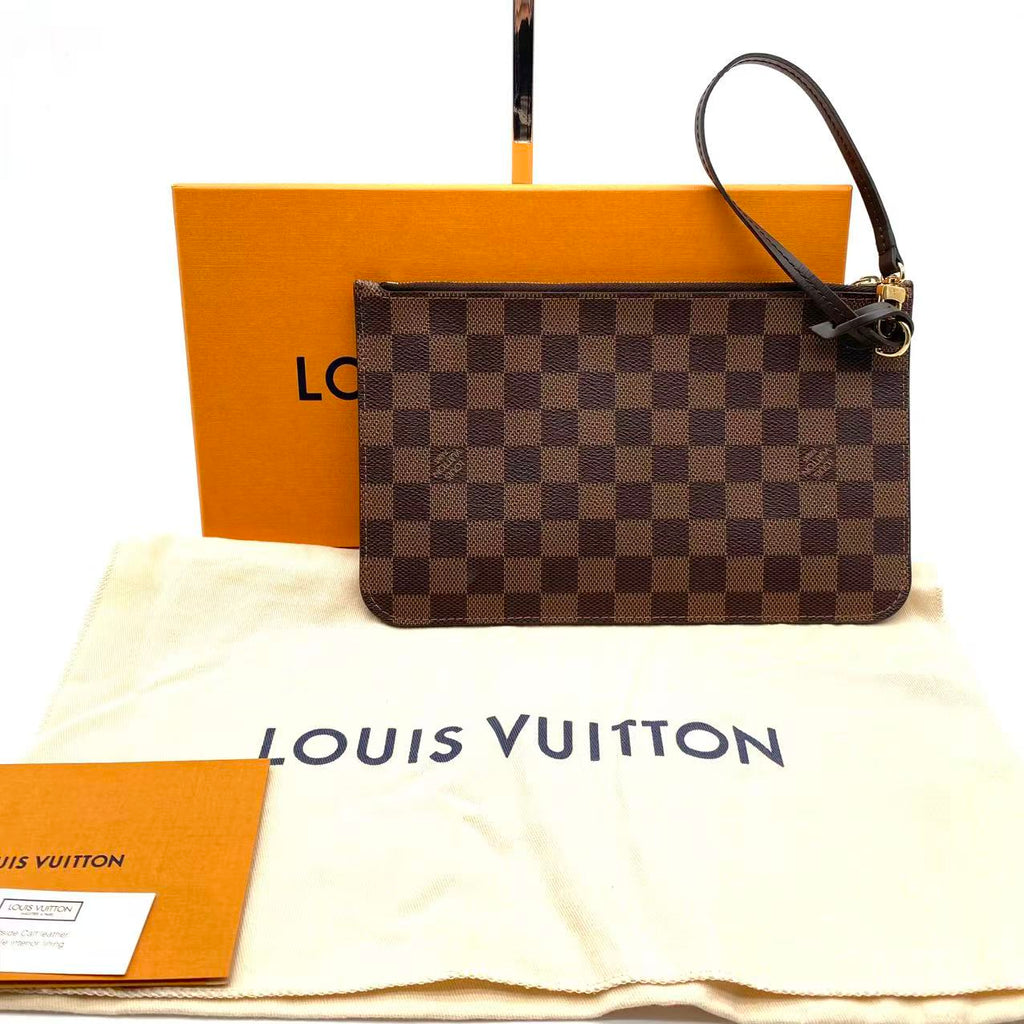 Louis Vuitton Neverfull Pochette Damier Large