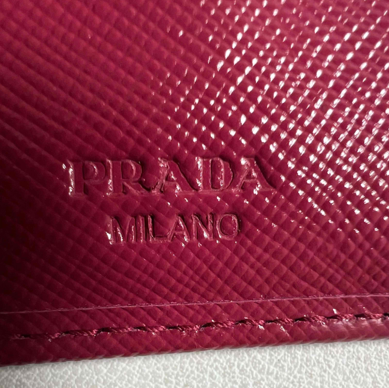 Prada Saffiano Lux Leather Wallet W23515