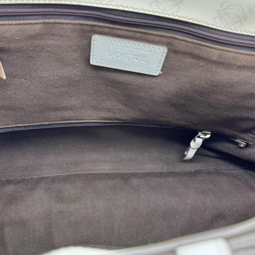 Loewe Anagram Logo Charm Logomania Shoulder Tote Bag