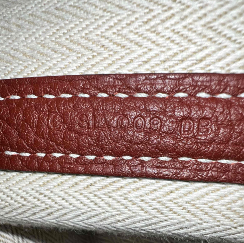 Hermes Negonda Garden Party 36 MM Rouge Twins B24601