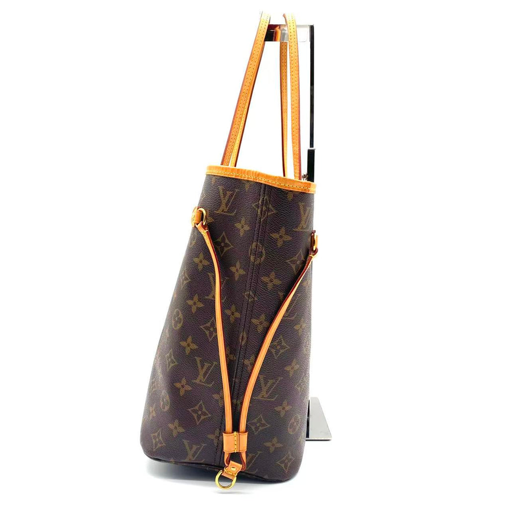 Neverfull MM With Pouch Peony Interior