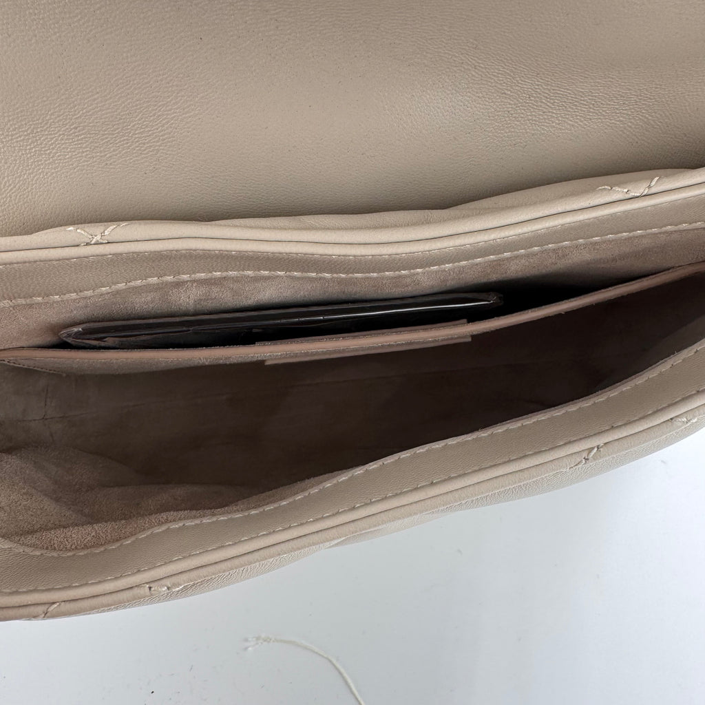 Saint Laurent hobo bag in quilted lambskin