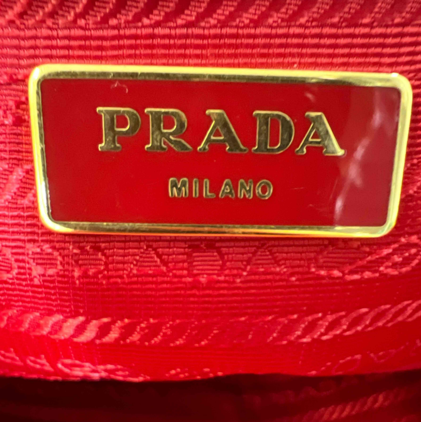 Prada Large Saffiano Lux Galleria Double Zip Tote B24282