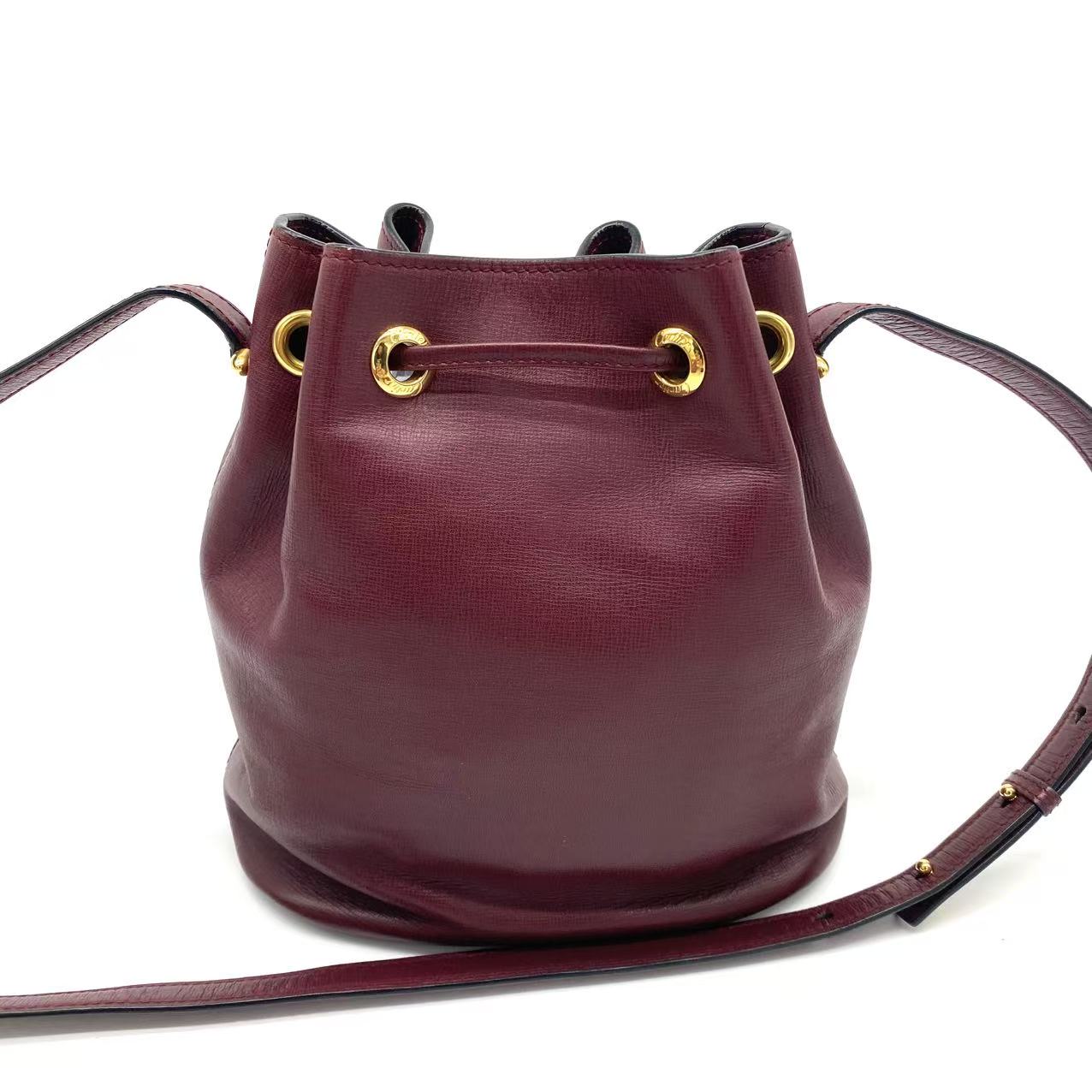 Leather Bucket Bag
